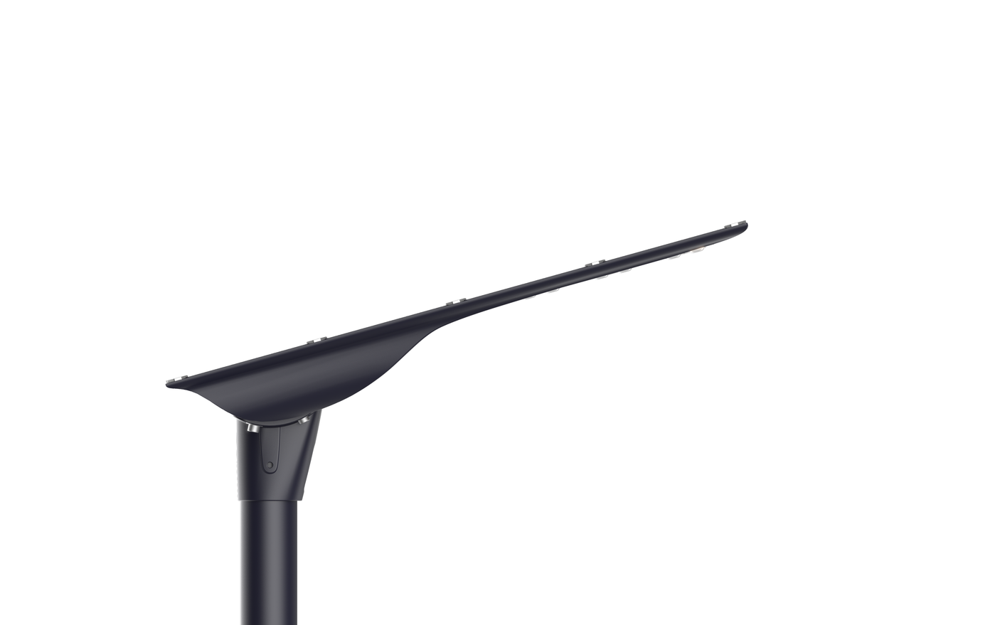 100W All in One Solar Street Light- Microwave Motion Sensor+Dusk to Dawn Photocell-CCT 5700K